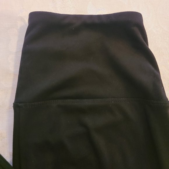 Ruby Ribbon Black Suedette Leggings #1379 NWOT - Picture 6 of 9